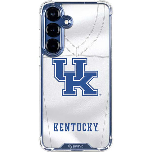 University of Kentucky White Jersey Galaxy S25 Clear Case