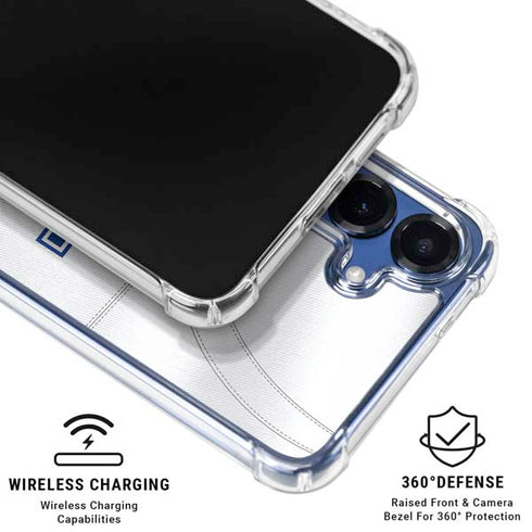 University of Kentucky White Jersey Galaxy S25 Clear Case