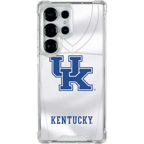 University of Kentucky White Jersey Galaxy S25 Ultra Clear Case