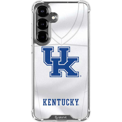 University of Kentucky White Jersey Galaxy S26 Clear Case