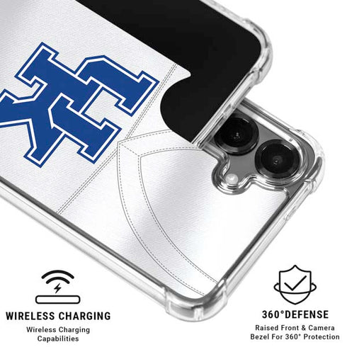 University of Kentucky White Jersey Galaxy S26 Plus Clear Case