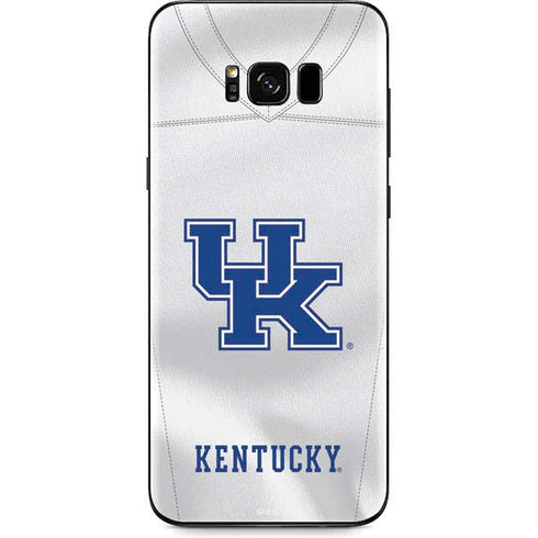 University of Kentucky White Jersey Galaxy S8 Plus Skin