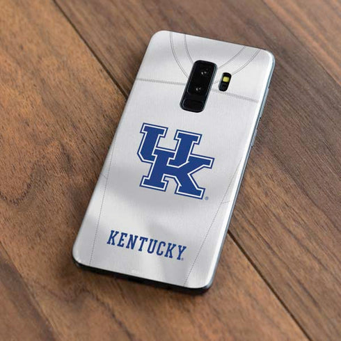 University of Kentucky White Jersey Galaxy S9 Plus Skin