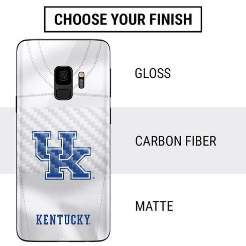 University of Kentucky White Jersey Galaxy S9 Skin