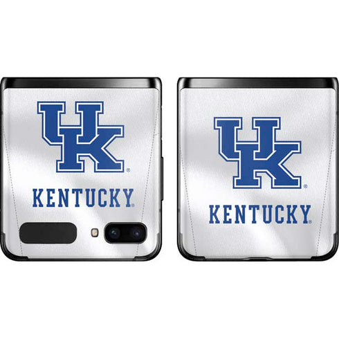 University of Kentucky White Jersey Galaxy Z Flip Skin