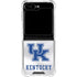 University of Kentucky White Jersey Galaxy Z Flip5 5G Clear Case