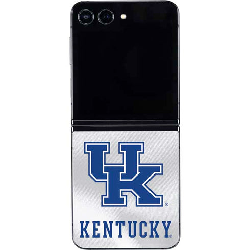 University of Kentucky White Jersey Galaxy Z Flip5 5G Skin