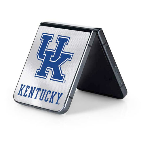 University of Kentucky White Jersey Galaxy Z Flip5 5G Skin
