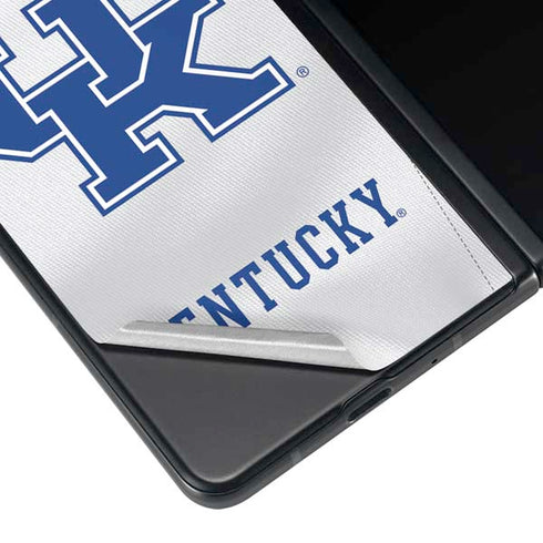 University of Kentucky White Jersey Galaxy Z Fold3 5G Skin