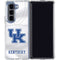 University of Kentucky White Jersey Galaxy Z Fold5 5G Clear Case