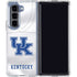 University of Kentucky White Jersey Galaxy Z Fold5 5G Clear Case