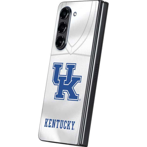 University of Kentucky White Jersey Galaxy Z Fold5 5G Skin