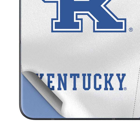 University of Kentucky White Jersey Galaxy Z Fold5 5G Skin