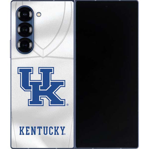 University of Kentucky White Jersey Galaxy Z Fold6 Skin