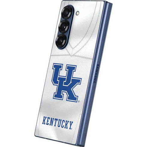 University of Kentucky White Jersey Galaxy Z Fold6 Skin