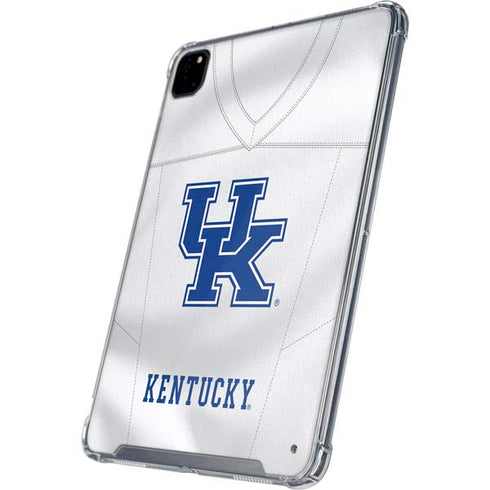 University of Kentucky White Jersey iPad Pro 12.9in (2020) Clear Case