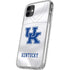University of Kentucky White Jersey iPhone 11 Clear Case