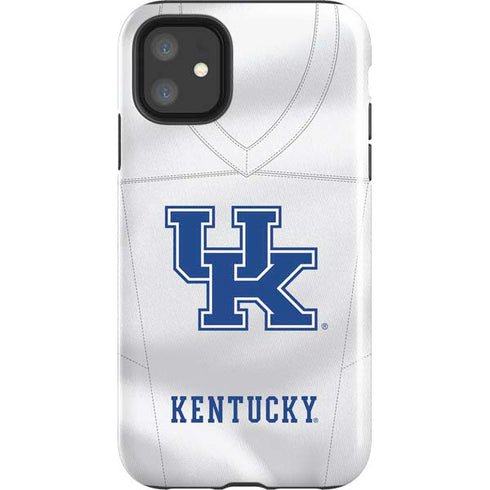 University of Kentucky White Jersey iPhone 11 Impact Case