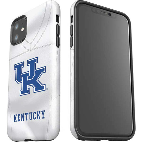 University of Kentucky White Jersey iPhone 11 Impact Case