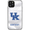 University of Kentucky White Jersey iPhone 11 Pro Clear Case