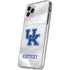 University of Kentucky White Jersey iPhone 11 Pro Clear Case