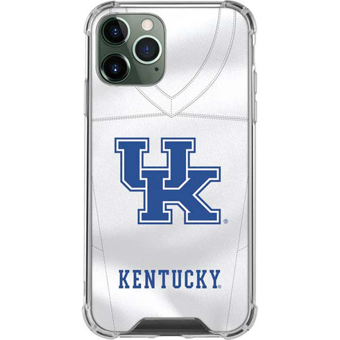 University of Kentucky White Jersey iPhone 11 Pro Max Clear Case