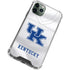 University of Kentucky White Jersey iPhone 11 Pro Max Clear Case