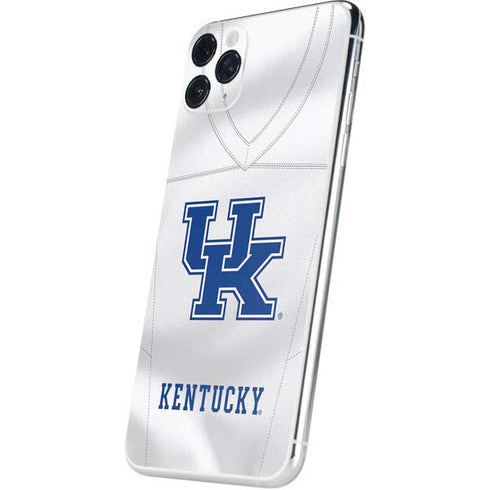 University of Kentucky White Jersey iPhone 11 Pro Max Skin