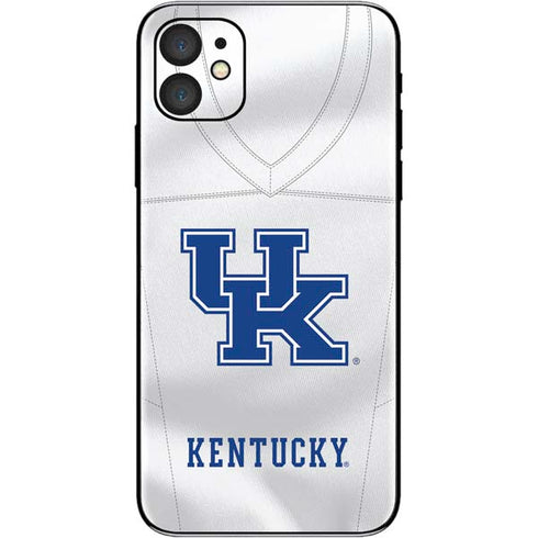University of Kentucky White Jersey iPhone 11 Skin