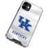 University of Kentucky White Jersey iPhone 12 Clear Case