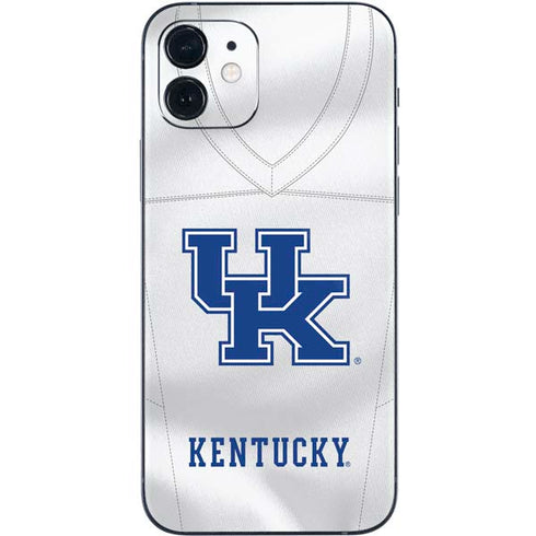 University of Kentucky White Jersey iPhone 12 Mini Skin