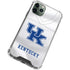 University of Kentucky White Jersey iPhone 12 Pro Clear Case