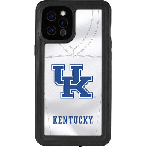 University of Kentucky White Jersey iPhone 12 Pro Max Waterproof Case
