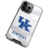 University of Kentucky White Jersey iPhone 13 Pro Max Clear Case