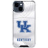 University of Kentucky White Jersey iPhone 14 Clear Case