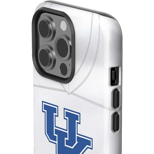 University of Kentucky White Jersey iPhone 14 Pro Impact Case
