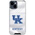 University of Kentucky White Jersey iPhone 15 Clear Case
