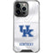 University of Kentucky White Jersey iPhone 15 Pro Clear Case