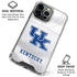 University of Kentucky White Jersey iPhone 15 Pro Max Clear Case