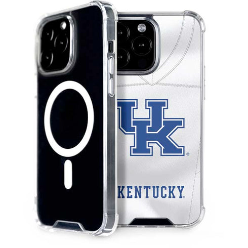 University of Kentucky White Jersey iPhone 15 Pro Max MagSafe Case