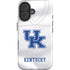 University of Kentucky White Jersey iPhone 16 Impact Case