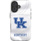 University of Kentucky White Jersey iPhone 16 Plus Impact Case