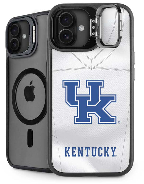 University of Kentucky White Jersey iPhone 16 Plus Kickstand Case