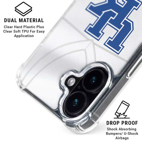 University of Kentucky White Jersey iPhone 16 Plus MagSafe Case