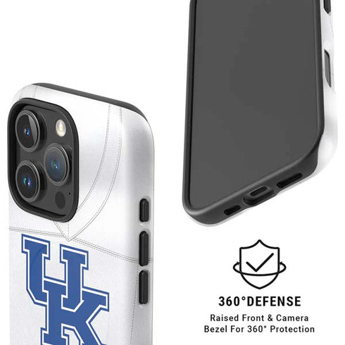 University of Kentucky White Jersey iPhone 16 Pro Magsafe Impact Case