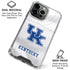 University of Kentucky White Jersey iPhone 16 Pro Max Clear Case