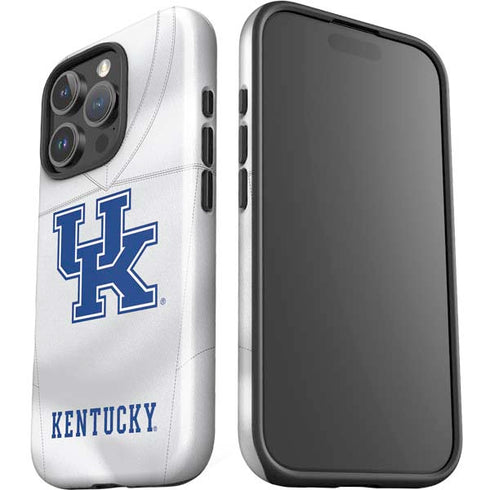 University of Kentucky White Jersey iPhone 16 Pro Max Impact Case
