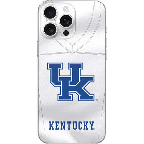 University of Kentucky White Jersey iPhone 16 Pro Max Skin