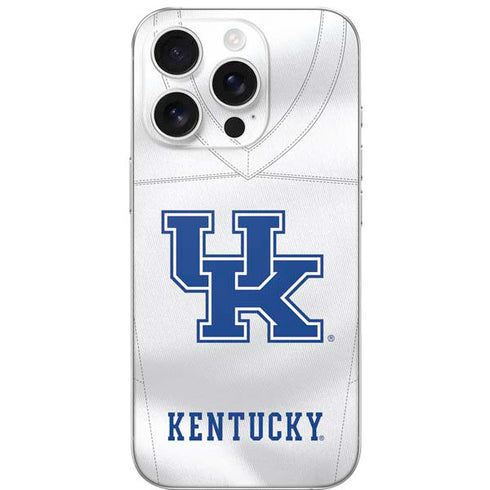 University of Kentucky White Jersey iPhone 16 Pro Skin