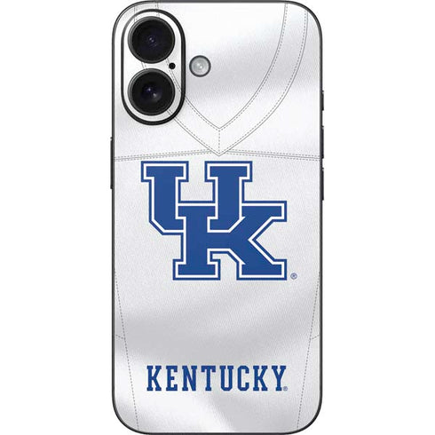 University of Kentucky White Jersey iPhone 16 Skin
